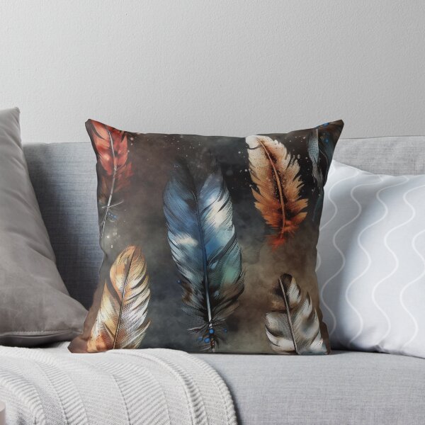 Item preview, Watercolor Feather Pattern designed and sold by Light79.