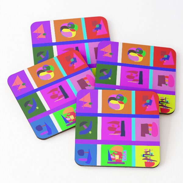 Item preview, A Collection of Nine Abstract Miniatures 29 designed and sold by masabo.