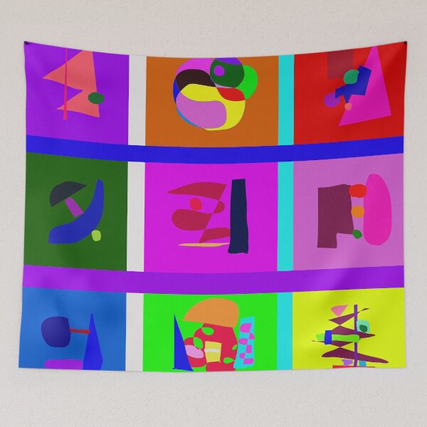 Item preview, A Collection of Nine Abstract Miniatures 29 designed and sold by masabo.