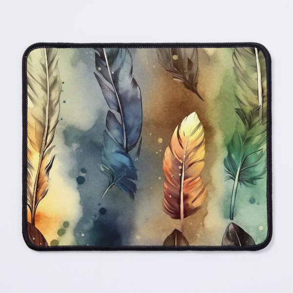Item preview, Watercolor Feather Pattern designed and sold by Light79.