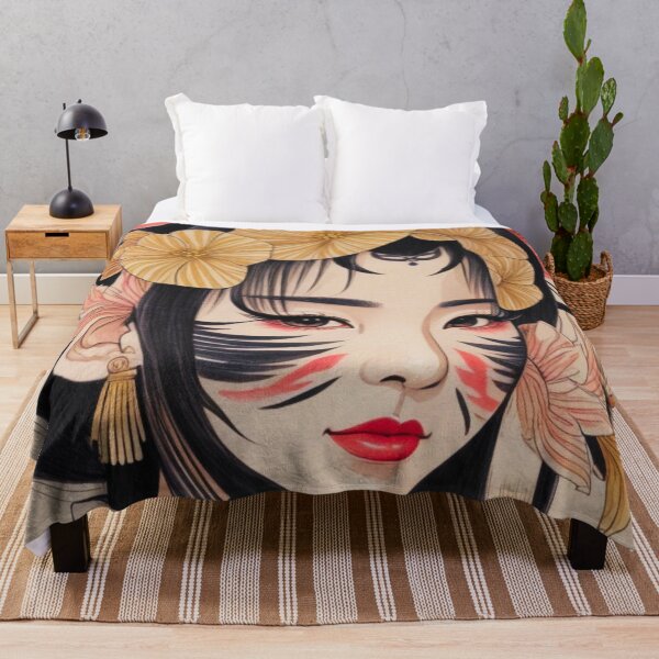 Item preview, Masked Japanese Girl designed and sold by Frame of Mind .