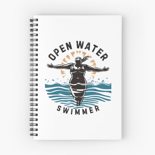 Item preview, Open Water Swimmer Sunshine - Female - w/text designed and sold by TheDigitalAnvil.