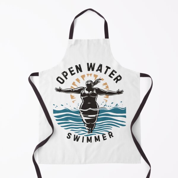 Item preview, Open Water Swimmer Sunshine - Female - w/text designed and sold by TheDigitalAnvil.