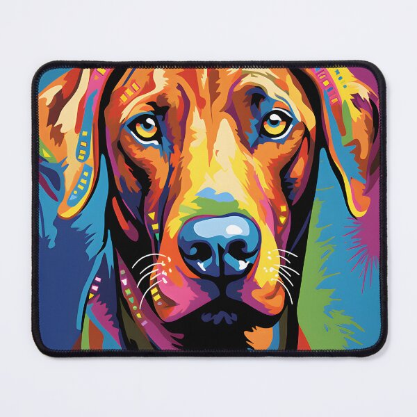 Item preview, Rhodesian ridgeback dog portraits drawing. animal colorful. Animal throw pillow. designed and sold by formform.