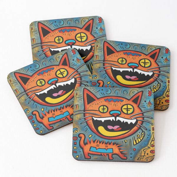 Item preview, The Happy Cat  designed and sold by Owl-o-the-wisp.