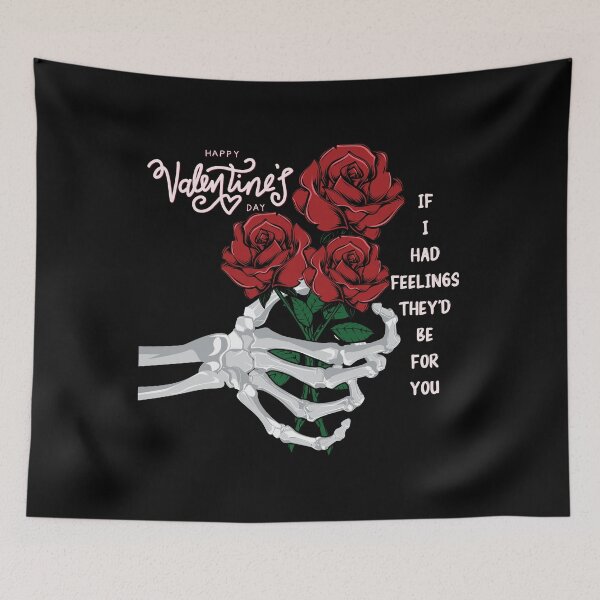 Item preview, Skeleton Love Shirt: If I Had Feelings They'd Be For You - Funny Valentine's Day Shirt designed and sold by Mild Riot.