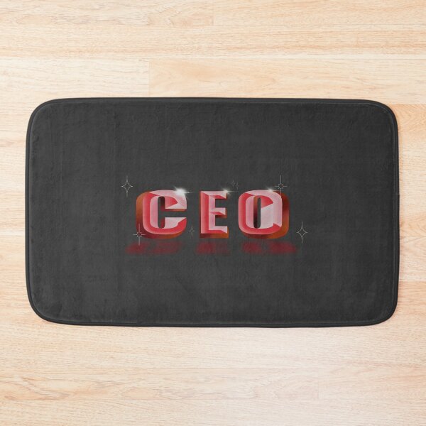 Item preview, CEO 3D Red Lettering designed and sold by AMGraphicStudio.