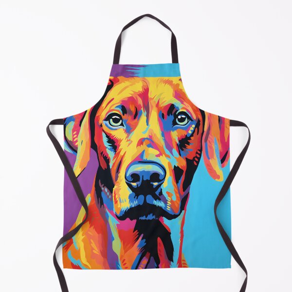 Item preview, Rhodesian ridgeback dog portraits drawing. animal colorful. Animal throw pillow.  designed and sold by formform.