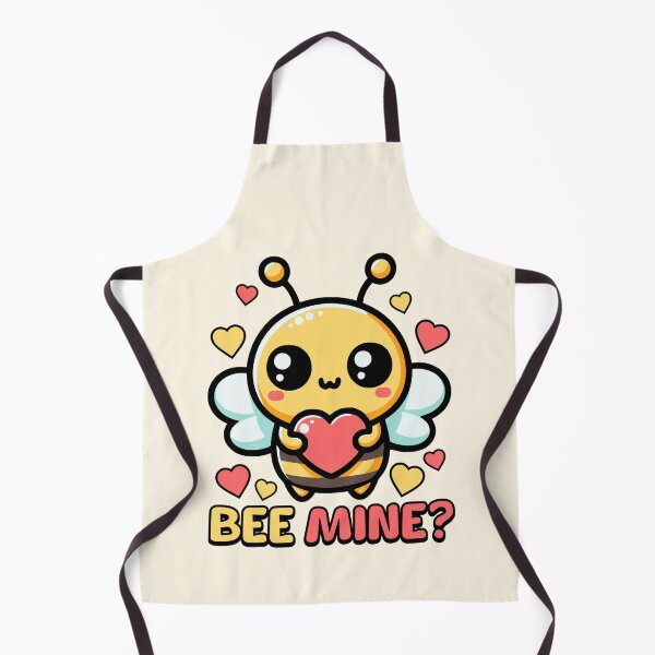 Item preview, Bee Mine! Cute Valentines Day Bee Pun designed and sold by PMCreative.