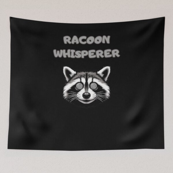 Item preview, racoon whisperer designed and sold by BuyMeifYouLike.