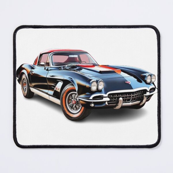 Item preview, “Bursts of Color: An Illustration of a Vintage Car” designed and sold by CHRIST5000.