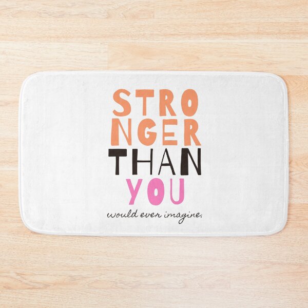 Item preview, STRONGER THAN YOU would ever imagine. designed and sold by successmom.