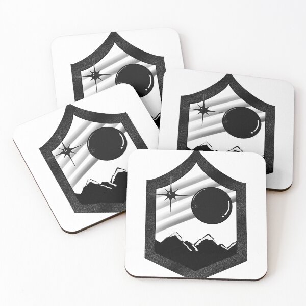 Item preview, Black and white emblem sunrise designed and sold by hakobs.