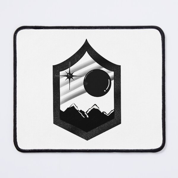 Item preview, Black and white emblem sunrise designed and sold by hakobs.