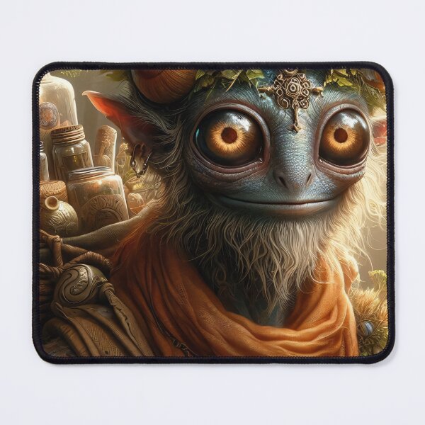 Item preview, An elf with tinctures and snail shells designed and sold by faefreaks.