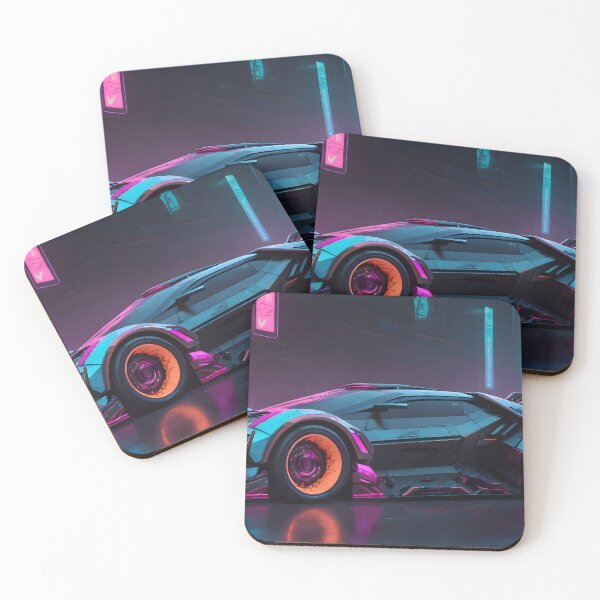 Item preview, Hyperdrive X - Cyberpunk Supercar designed and sold by papi1998.