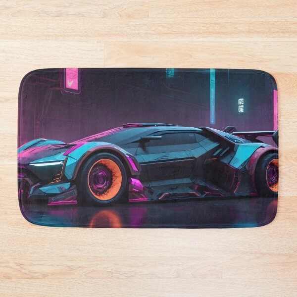 Item preview, Hyperdrive X - Cyberpunk Supercar designed and sold by papi1998.