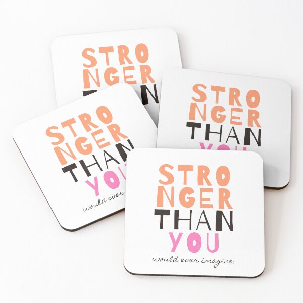 Item preview, STRONGER THAN YOU would ever imagine. designed and sold by successmom.