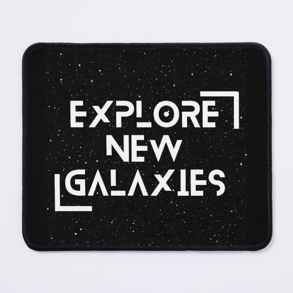 Item preview, Explore New Galaxies - Black Background Design designed and sold by TGAL2.
