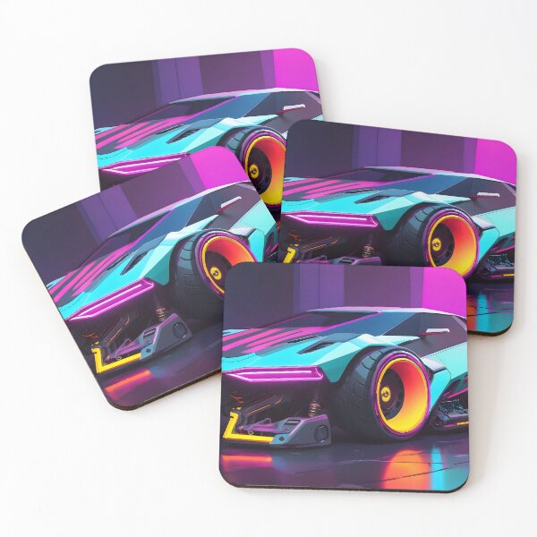 Item preview, Nano Thrust - Cyberpunk Supercar designed and sold by papi1998.