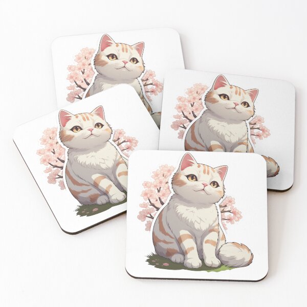Item preview, Kittens in a cherry blossom frenzy designed and sold by smartart42.
