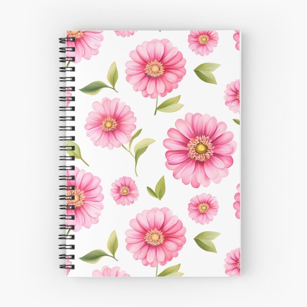 Item preview, Pink Zinnia flower seamless pattern designed and sold by varinchai.