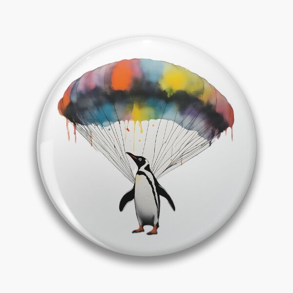 Item preview, Penguin Parachute designed and sold by Zenvo.