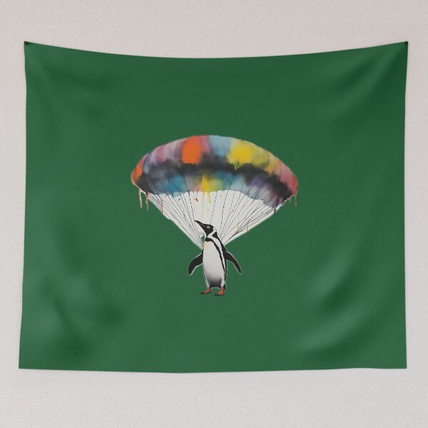 Item preview, Penguin Parachute designed and sold by Zenvo.