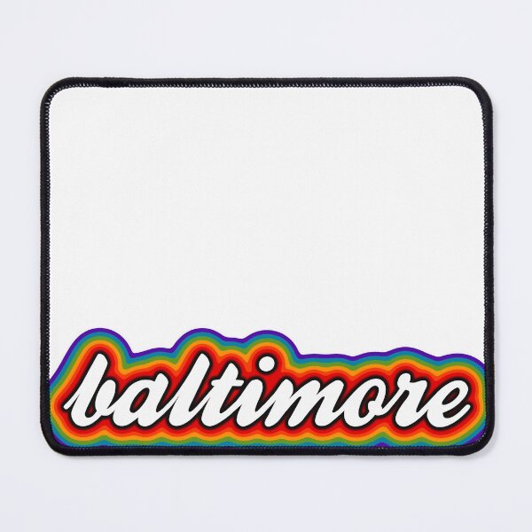 Item preview, Rainbow Baltimore Lettering designed and sold by fangirljules.