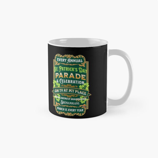 Item preview, St Patrick's Day Parade on TV At My Place designed and sold by OliDesigns.