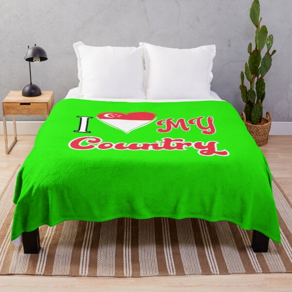 Item preview, "I ❤ Singapore" - Love for My Country Singapore - Singaporean Pride designed and sold by SaLaH-B-EdDiNe.
