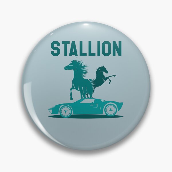 Item preview, Harmony in Contrast: Car and Stallions Encounter designed and sold by Stipper Store.