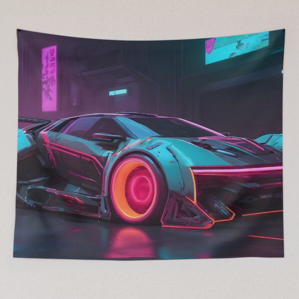 Item preview, Photon Surge - Cyberpunk Supercar designed and sold by papi1998.