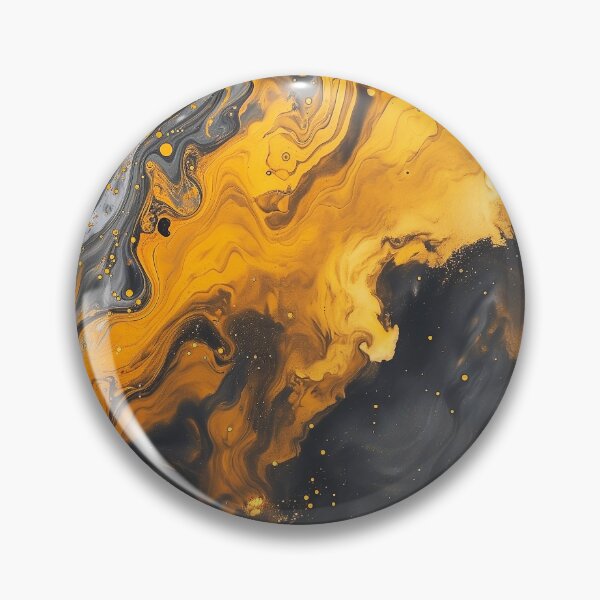 Item preview, Black and Golden Flow designed and sold by 74tdesign.