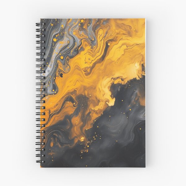 Item preview, Black and Golden Flow designed and sold by 74tdesign.