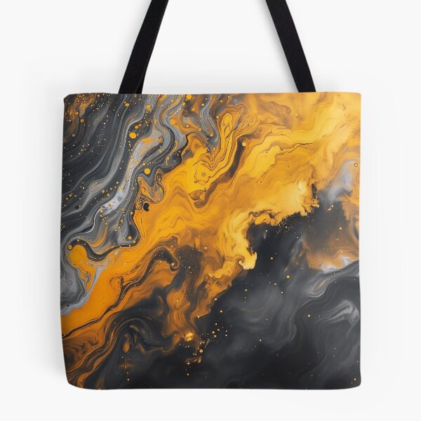 Item preview, Black and Golden Flow designed and sold by 74tdesign.