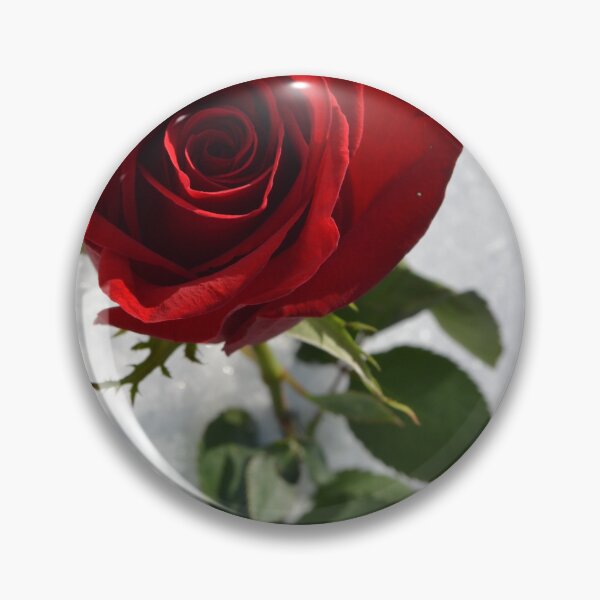 Item preview, Red rose on white snow designed and sold by Ideas-BYDESiGN.