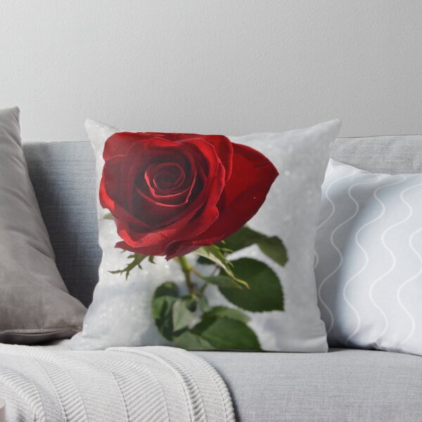 Item preview, Red rose on white snow designed and sold by Ideas-BYDESiGN.