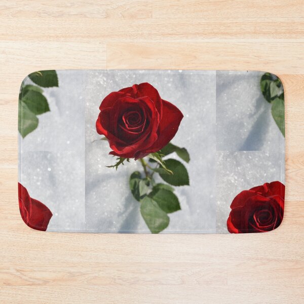 Item preview, Red rose on white snow designed and sold by Ideas-BYDESiGN.