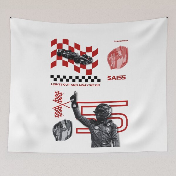 Item preview, CARLOS SAINZ POSTER designed and sold by JonasSwifieF1.