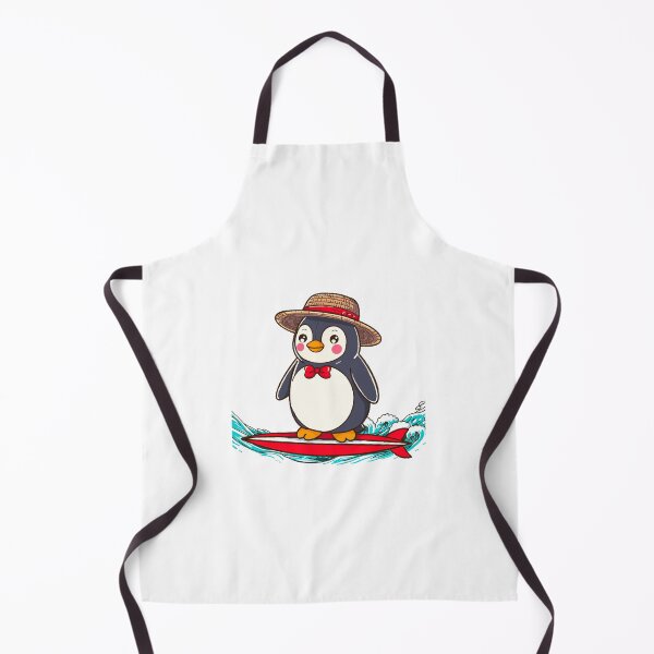 Item preview, Penquin playing in the surf. designed and sold by atika-atk.