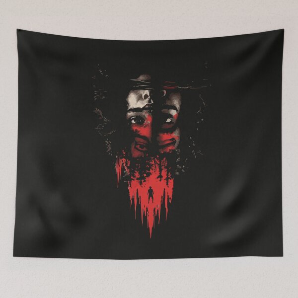Item preview, Disturbed Psyche - Abstract Portrait Art designed and sold by Sir Meow Meow.