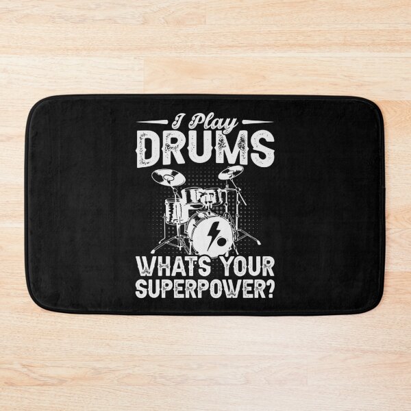 Item preview, I Play Drums What's Your Super Power - Funny Drummer Percussion designed and sold by tmerchtrends.