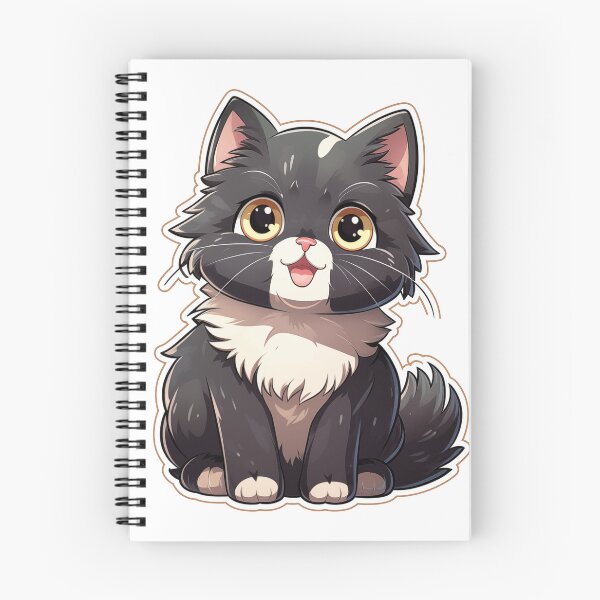 Item preview, Black fluffy kitten designed and sold by smartart42.