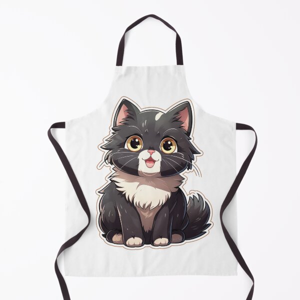 Item preview, Black fluffy kitten designed and sold by smartart42.