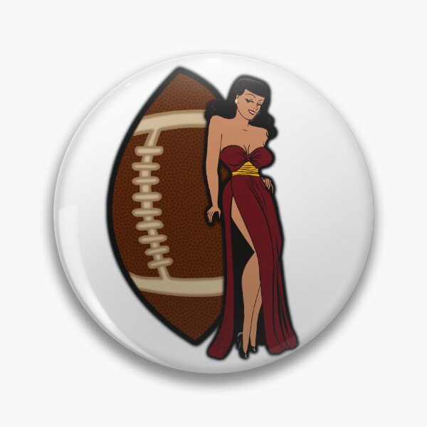 Item preview, D.C. Football Babe designed and sold by fangirljules.