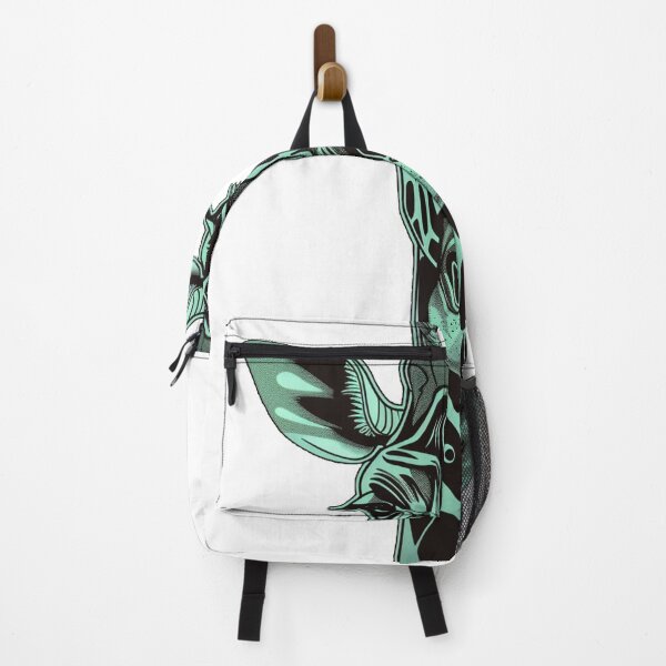 Item preview, Abstract illustration of a giraffe in shades of green and black with geometric and fluid patterns. designed and sold by MateLDN.