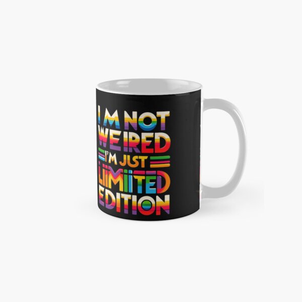 Vista previa del artículo con la obra «No soy raro, solo soy una edición limitada, amor en el espectro.», diseñado y vendido por mudasirsyed8899.