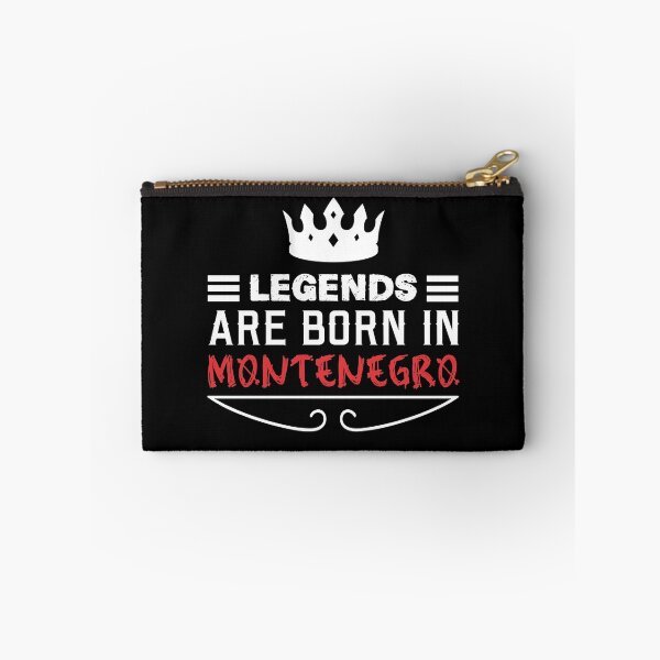 Item preview, Legends are born in Montenegro designed and sold by BYNDART.