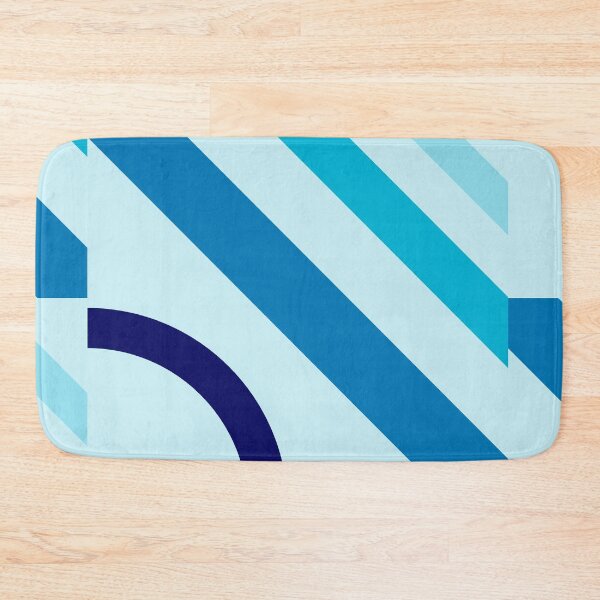 Item preview, Minimalist Shape Blue Design  designed and sold by PexelAlchemy.